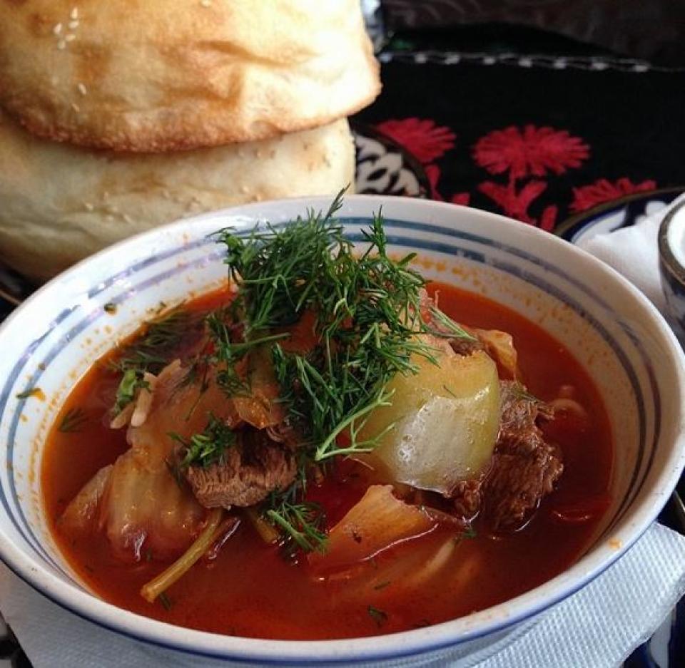 Михаил Галустян. По-русски — мясисто да наваристо.