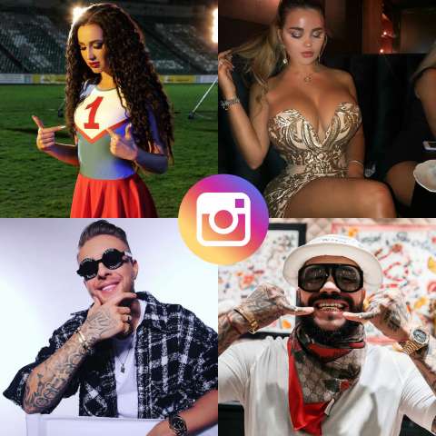 Instagram-рейтинг российских звёзд