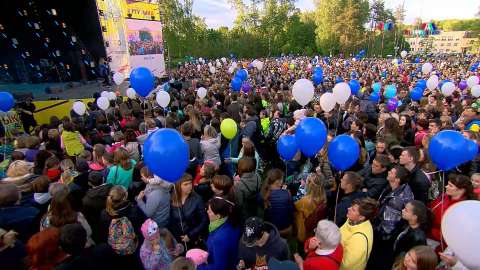 Дубна - Гала-концерт Музыки Первого. Часть 1